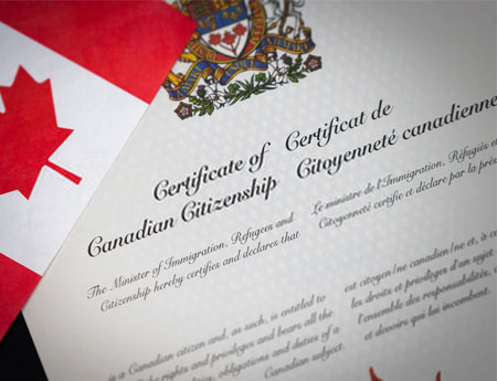 Canada continues to test for citizenship on the Internet